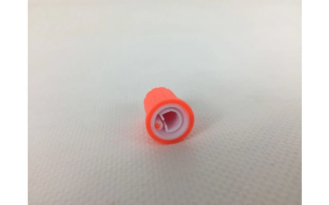 DJ TechTools Chroma Caps Thin Encoder Knob Naranja Neon