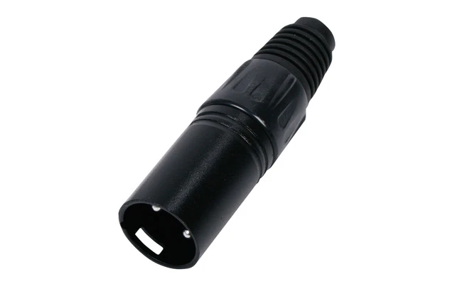 XLR 3P conector macho