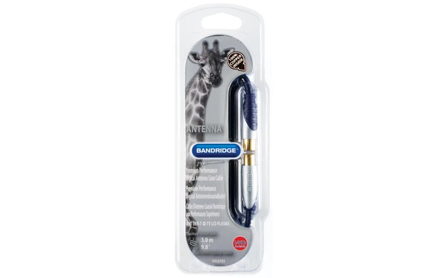 Cable Coaxial para Antena Digital de Rendimiento de Primera Clase 3.0 m