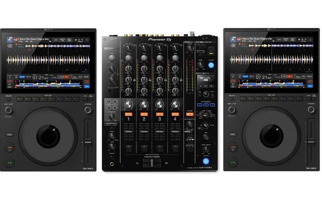 Cabina DJ - Pioneer DJ DJM-750 MK2 + 2x CDJ-1500x