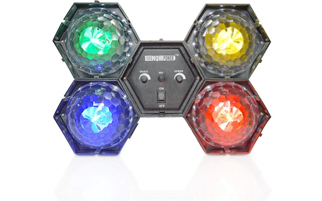 Órgano de luz modular con efecto flower