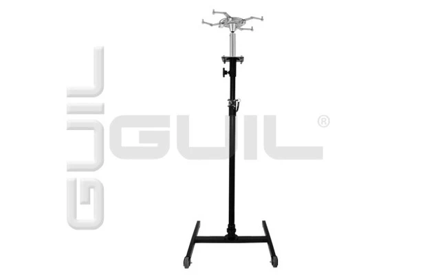 SOPORTE TELESCÓPICO DE PROYECTOR. PROVISTO DE DOS RUEDAS (KIT DE MONTAJE INCLUIDO)