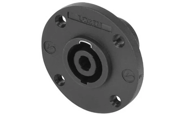 Conector de altavoz - Chasis redondo - Hembra