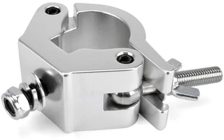 RIGGATEC 400200035 Semiabrazadera pesada plateada hasta 750kg (48-51 mm)