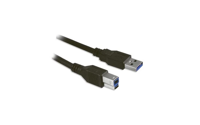 EWENT - CABLE DE CONEXIÓN USB 3.0 DE ALTA VELOCIDAD -  TIPO A A TIPO B  - 1.8 m