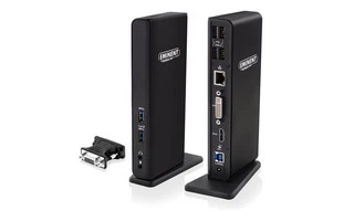 Estación de acoplamiento universal USB 3.1 Gen1 ( USB 3.0 ) para máx. 2 pantallas