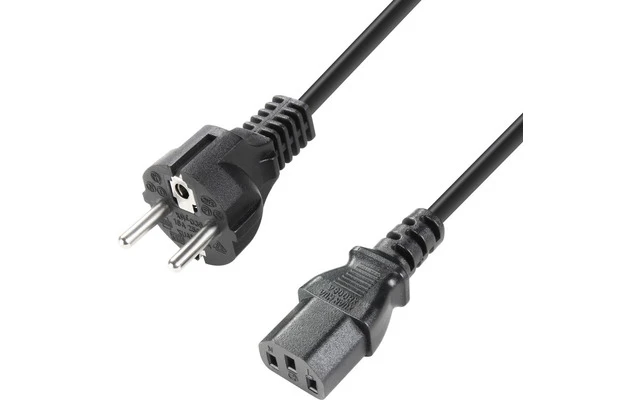 Adam Hall Cables 8101 KA 0200 Cable eléctrico CEE 7/7 - C13 2 m