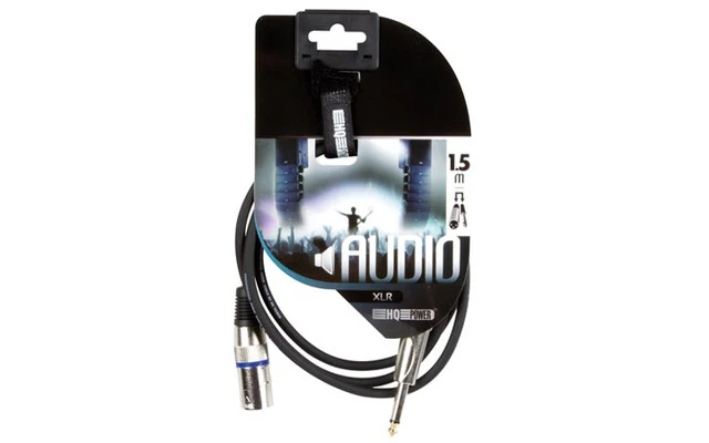 Cable XLR Profesional a Jack 6.35mm (1.5 metros)