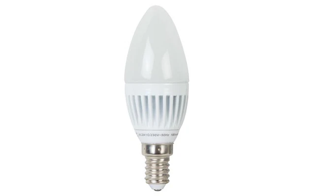 BOMBILLA LED - VELA - 3 W - E14 - 230 V - COLOR BLANCO FRÍO