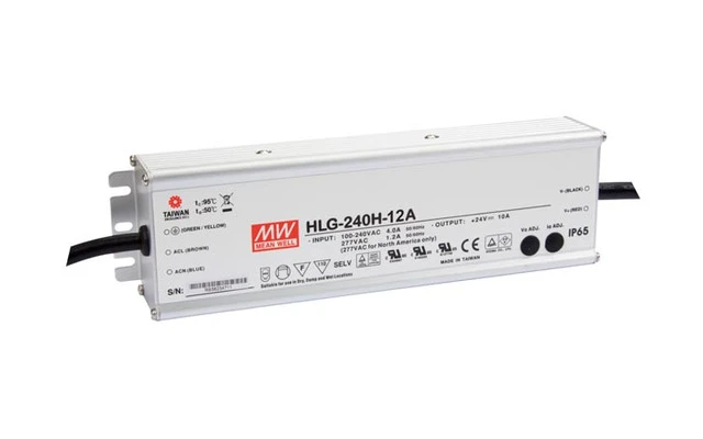 FUENTE DE ALIMENTACIÓN CONMUTADA - 1 SALIDA - 240 W - 12 V