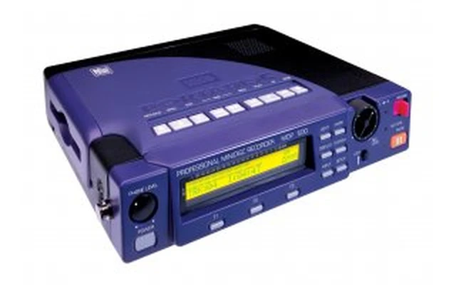 Grabador profesional portatil de Mini Disc - HHB MDP500