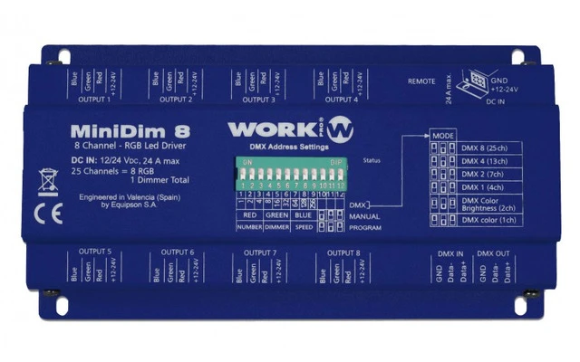 Work MINIDIM 8 (DIN)