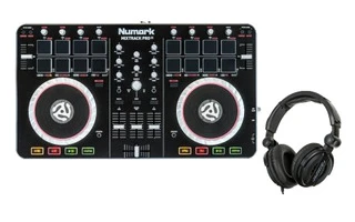 Numark MixTrack PRO 2 + Akiyama HDJ 9700 BK