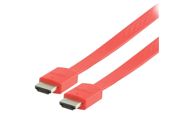 Cable plano HDMI de alta velocidad con Ethernet
