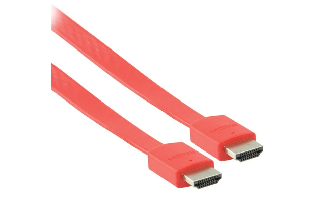 Cable plano HDMI de alta velocidad con Ethernet