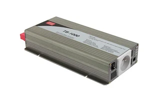 Mean Well - Convertidor DC-AC con onda senoidal - 1000W - toma de tierra de espiga
