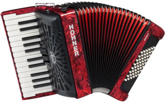 Hohner BRAVO II 48 RD NEW