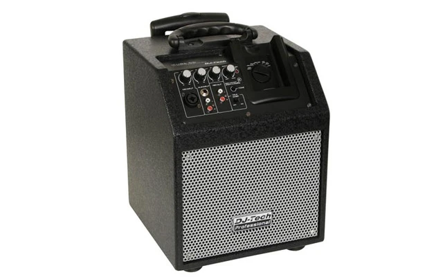 SISTEMA PA DJ TECH PARA iPOD/IPHONE - FUNCIONA CON BATERÍA