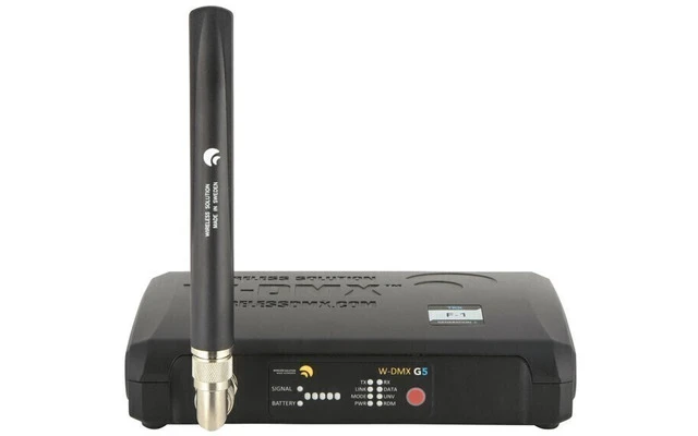 Showtec Wireless Solutions W-DMX BlackBox F-1 G5 Transceiver 2,4/5,8 GHz
