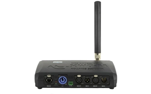 Showtec Wireless Solutions W-DMX BlackBox F-1 G5 Transceiver 2,4/5,8 GHz