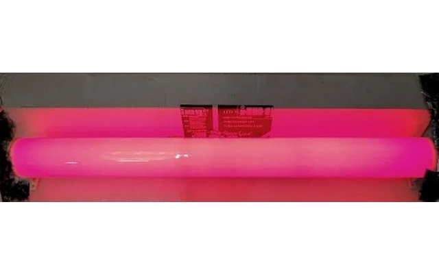 Tubo luminoso con 47 LEDs muy claros color rojo