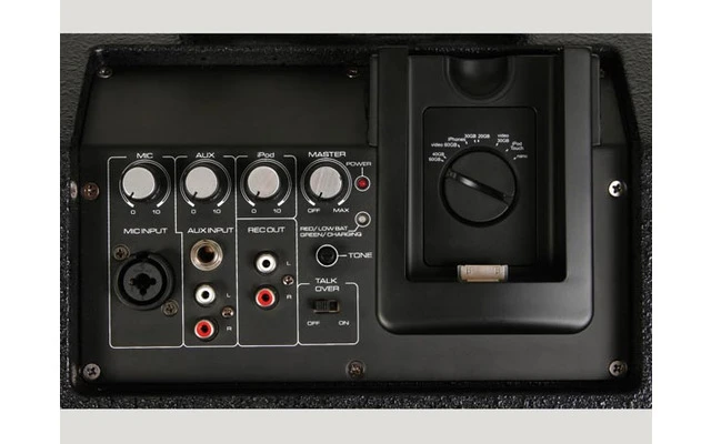 Imagenes de SISTEMA PA DJ TECH PARA iPOD/IPHONE - FUNCIONA CON BATERÍA