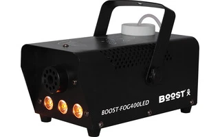 BoosT Fog 400LED BK - Máquina de humo + LEDs - Stock B