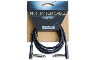 Foto de RockBoard Flat Patch Cable Black 100 Cm