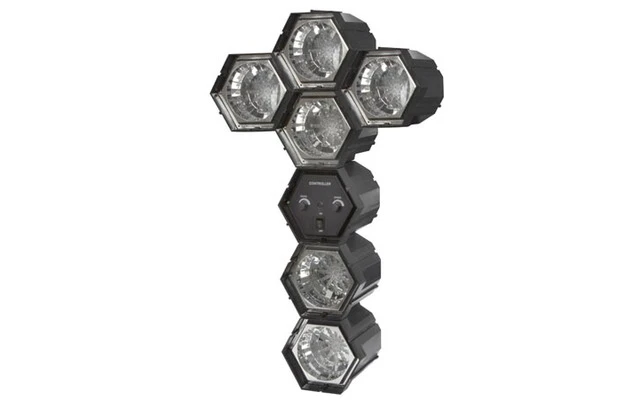 Órgano de luz modular 6 x 47 Leds