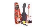 GUITARRA ELECTRICA 3/4 ALTAVOZ INCORPORADO BOB ESPONJA ROJA