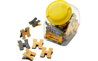 Foto de Hercules KTHCHA150D H-Clip Jar With 30 Pcs