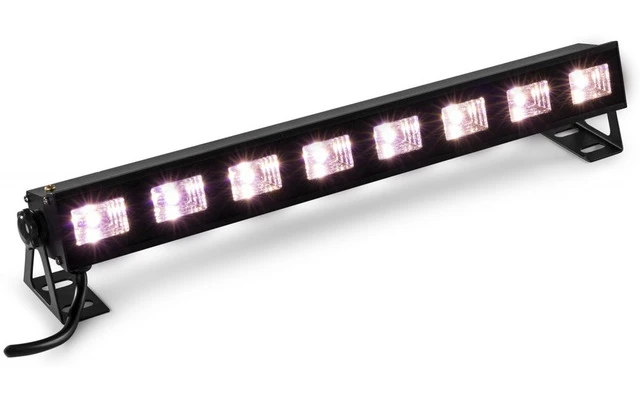 BeamZ BUVW83 BAR 8x 3W UV/White 2in1 LED