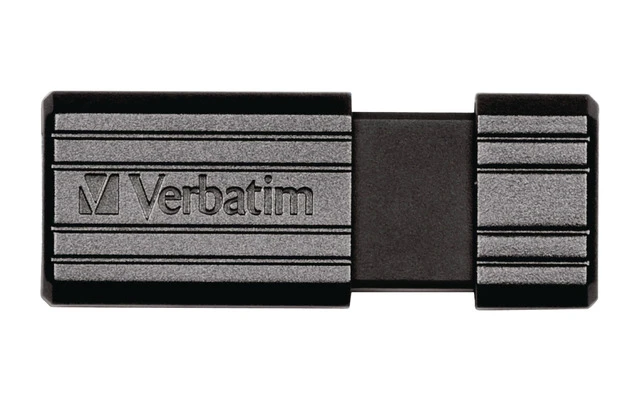 Verbatim 49064 - Lápiz de memoria USB 2.0 de 32 GB PinStripe negro 