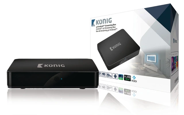 Streaming box 4K 3D 5G Wi-Fi 4K para Android™