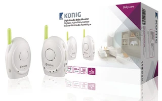 Monitor para bebés con audio digital de 2,4 GHz - König KN-BM10