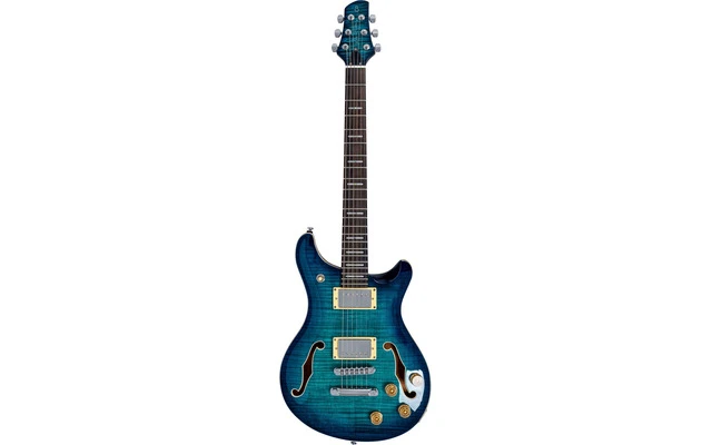 Sire Guitars Q7 Hollow Tbl Trans Blue