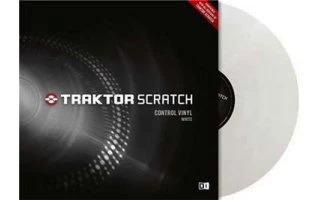 Traktor Scratch Vinyl - Blanco ( Unidad )