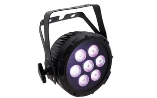 LUXIBEL - MINI FOCO PAR PROFESIONAL CON LEDs RGBW - 7 x 8W - NEGRO