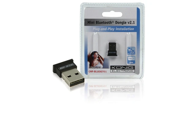 Micro adaptador bluetooth® USB 2.0