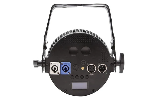 LUXIBEL - MINI FOCO PAR PROFESIONAL CON LEDs RGBW - 7 x 8W - NEGRO