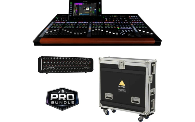 Behringer Wing Black Stage Bundle Pro