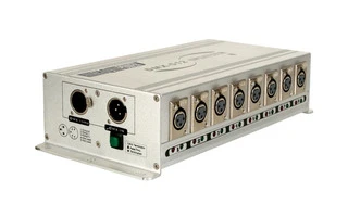 DISTRIBUIDOR DMX DE 8 VÍAS