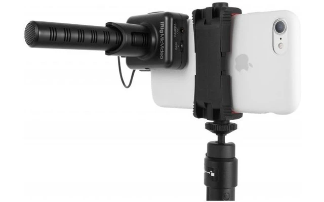 IK Multimedia iRig MIC Video y iKlip Grip Pro