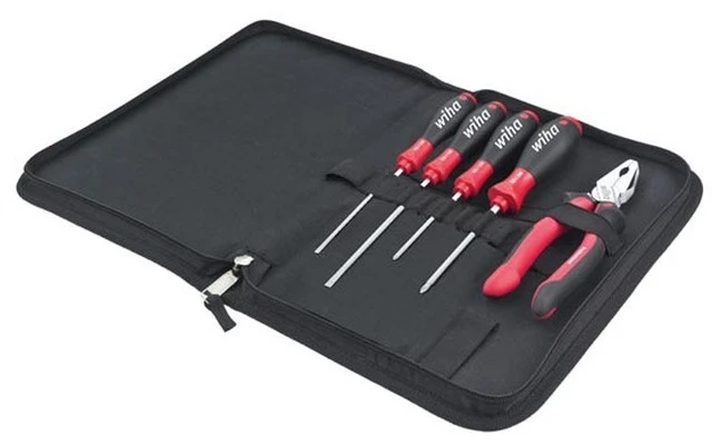 Wiha 37112 - Juego de destorinalladores Softfinish® para tornillos RANU