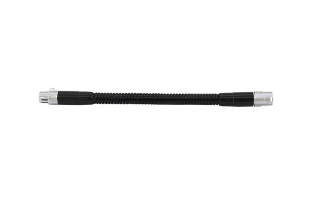 OMNITRONIC Cuello de cisne negro XLR / XLR, 47cm