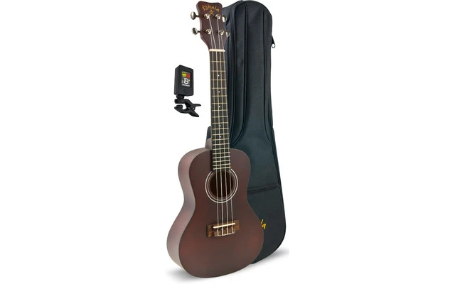 Kohala KPP-S - Pack ukelele soprano con funda y afinador