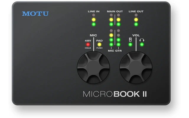 Motu MicroBook II