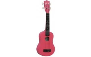 Daytona UK 211 Rosa Ukelele Soprano con funda nylon