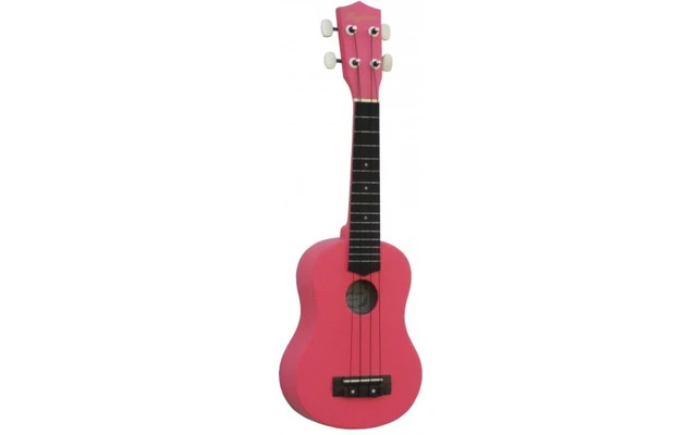 Daytona UK 211 Rosa Ukelele Soprano con funda nylon
