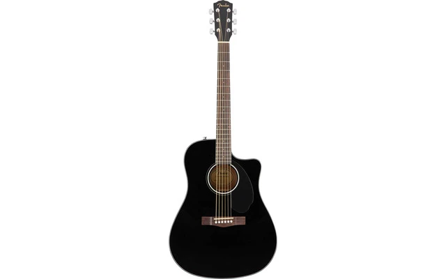 Fender CD-60SCE Dreadnought Wn Black